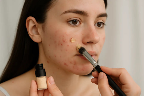 Minerale concealer tegen puistjes: zo pak je het aan