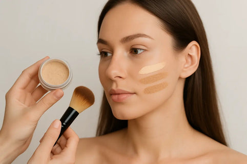 De juiste minerale foundationkleur kiezen - Mineralissima