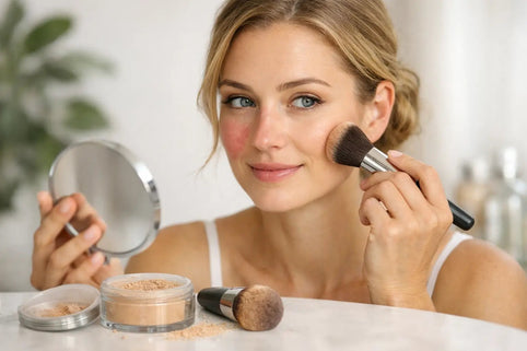 Rosacea camoufleren met mineralen - Mineralissima