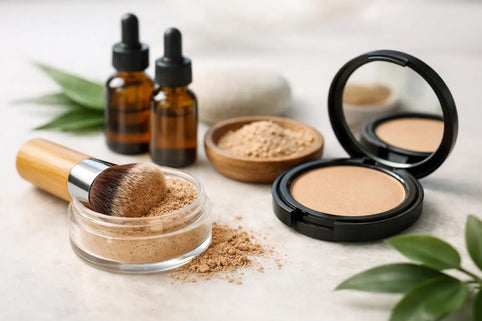 Vegan mineral foundation kiezen en dragen - Mineralissima