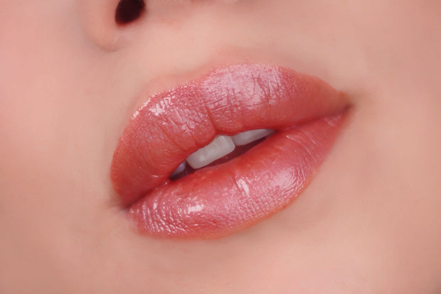 Natürlicher Lipgloss Melone