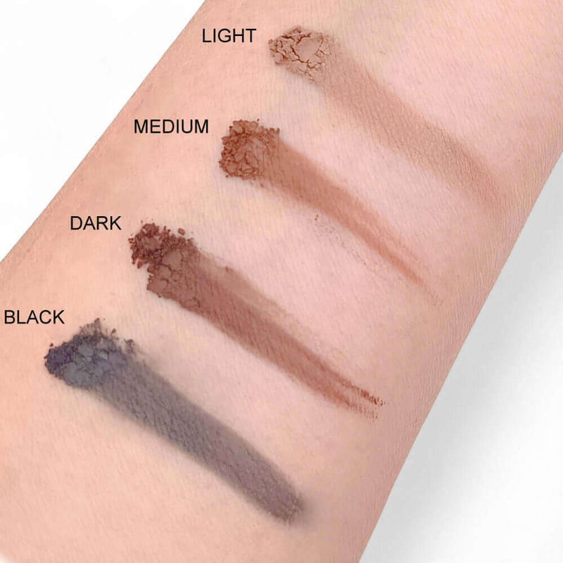 Eye & Brow Augenbrauenpuder Black – Produktfoto
