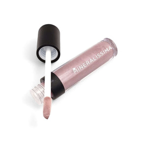 Lipgloss Kiss – Nude-Rosa mit feinem Schimmer | Mineralissima