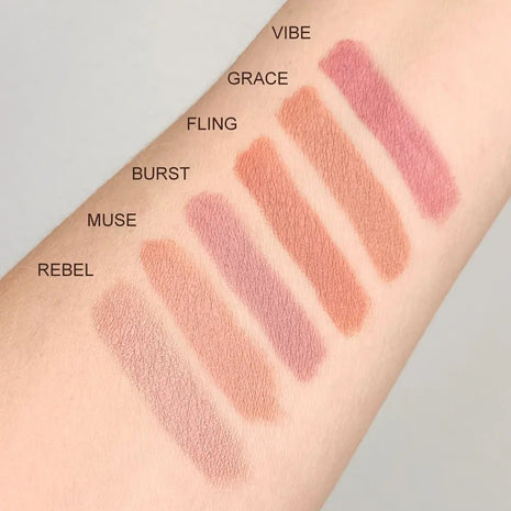 Lippenstift-Crayon Muse – Warmrosa mit einem Hauch Koralle | Mineralissima