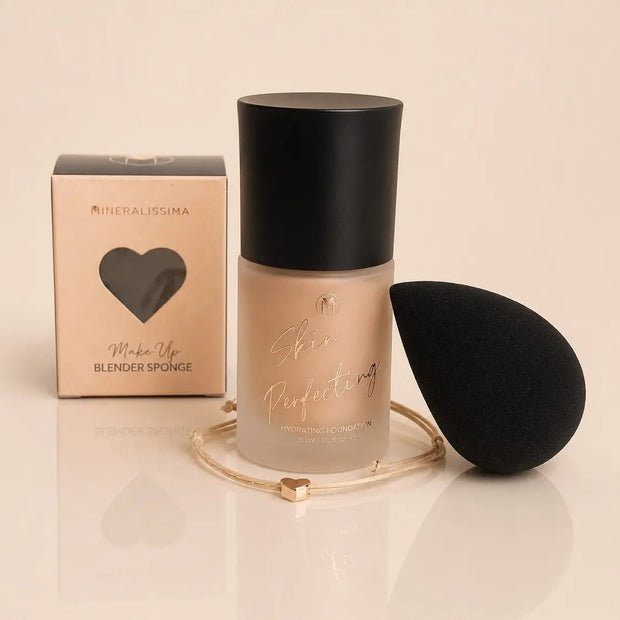 Skin Perfecting Liquid-Foundation-Combi mit Blender – Mineralissima