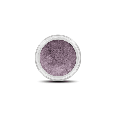 Mineral Lidschatten Cancel im Tiegel – sanftes Lila mit Glitzer