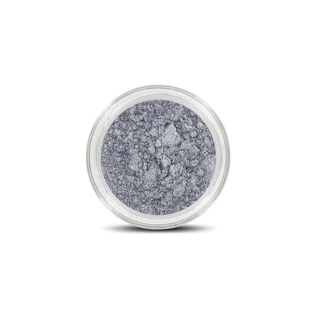 Silberner Metallic-Lidschatten Steel im Tiegel