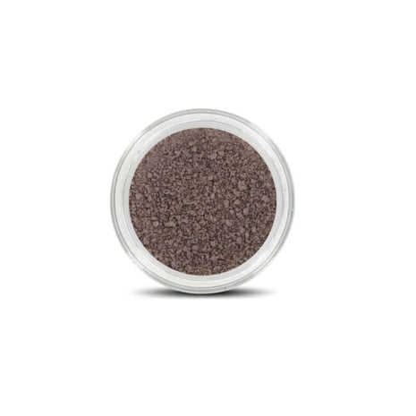 Matter braungrauer Mineral Lidschatten Taupe im Tiegel