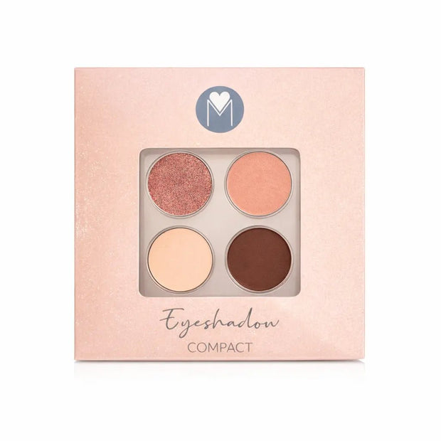 Booming Beauty Pocket-Lidschattenpalette mit vier Farben – Mineralissima