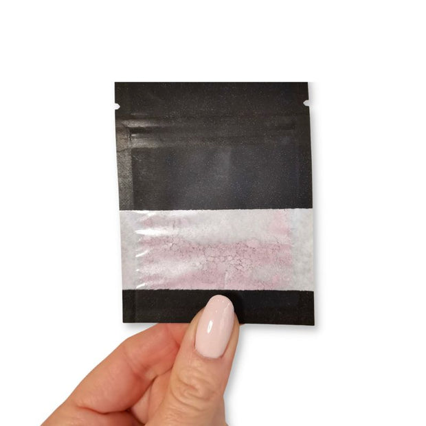 Mineral-Lidschattenprobe