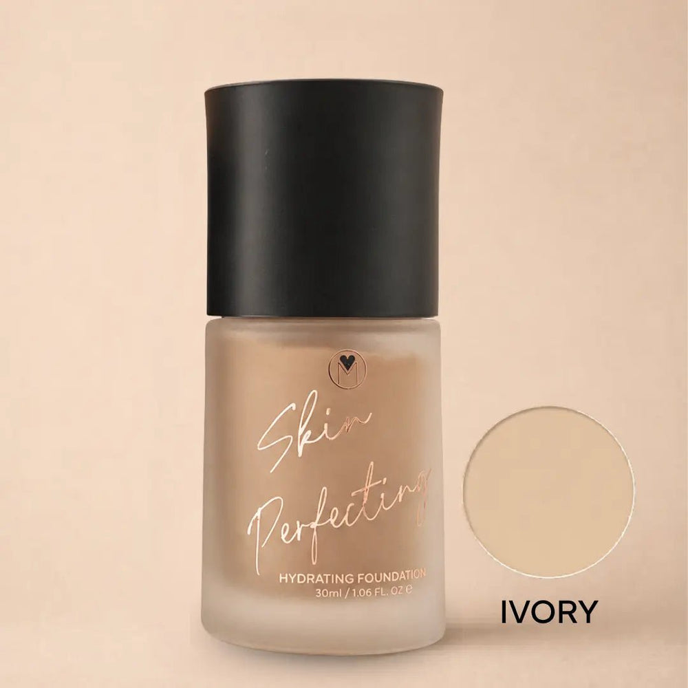 Skin Perfecting flüssige Foundation in der Nuance Ivory – Mineralissima