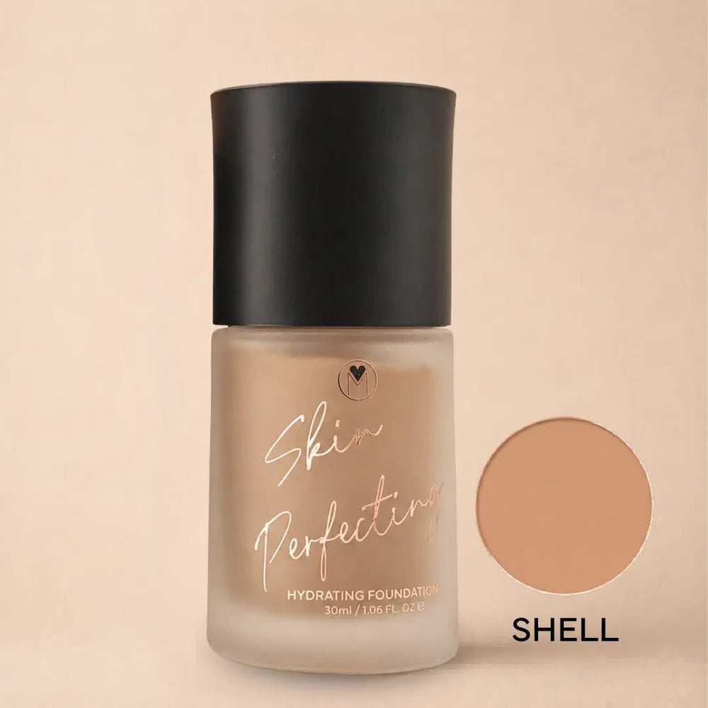 Skin Perfecting flüssige Foundation in der Nuance Shell – Mineralissima