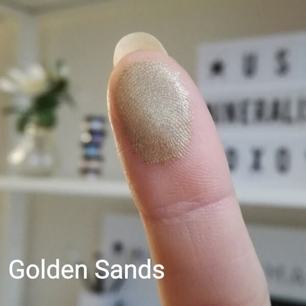 Mineral Lidschatten Golden Sands